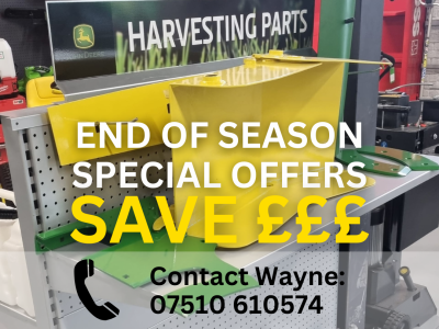  SPECIAL OFFERS Harvesting Parts