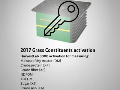 2017 JOHN DEERE Grass Activation for John Deere HarvestLab 3000